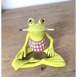 Hot Adventsfrosch Adventkranz, Advent, Weihnachten, Frosch Adventkranz, Frosch Figur, witziger Adventkranz, Adventsdeko, 4 K Adventskränze