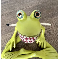 Hot Adventsfrosch Adventkranz, Advent, Weihnachten, Frosch Adventkranz, Frosch Figur, witziger Adventkranz, Adventsdeko, 4 K Adventskränze