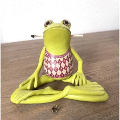 Hot Adventsfrosch Adventkranz, Advent, Weihnachten, Frosch Adventkranz, Frosch Figur, witziger Adventkranz, Adventsdeko, 4 K Adventskränze