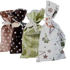 Clearance Adventskalender, 24 Adventskalender Säckchen zum Selbstbefüllen Adventskalender