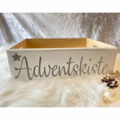Adventskalender|Sinchns-Bastelzauber Adventskalender Auto blau beige  Kalender Advent selber befüllen Säckchen Baumwolle Taschen Tüten Türchen Weihnachten