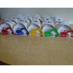 Best Adventskalender Bagger Weihnachtskalender Trecker  Kinder Junge Zierschachteln Schachteln zum Befüllen Baufahrzeug Adventskalender