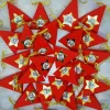 Adventskalender|Kleine Schätze Adventskalender befüllt mit 24 goldfarbenen, handgefertigten Dekoanhängern aus Kristallglas, Holz, Acryl & Metall