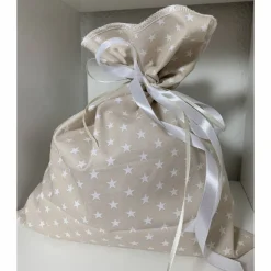 Adventskalender|Sinchns-Bastelzauber Adventskalender beige grau weiß Kalender Advent selber befüllen Säckchen Baumwolle Taschen Tüten Türchen Weihnachten