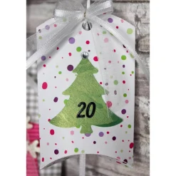 Adventskalender|Kopf-Art Adventskalender Eule „Daisy“
