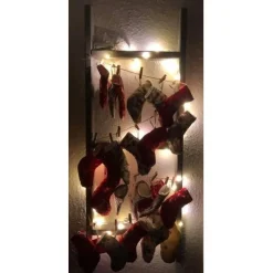 Adventskalender mit  Beleuchtung Adventskalender