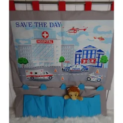 Adventskalender|rosi-bastelmaus Adventskalender Polizeistation – wandelbar in Wandutensilo, handgemacht & vielseitig