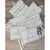 Online Adventskalender to go, bestickt, Wichtel, Gnom, Advent, Vorweihnacht, Geschenk, Mini-Kalender, Vorfreude, Weihnachten ! Adventskalender