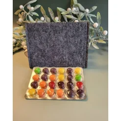 Adventskalender|Mija-Kreativ Adventskalender to Go, mit Blister, Mini-Adventskalender, Geschenk ,Mitbringsel, Sofortkauf,Weihnachten,Personalisierbar