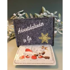 Sale Adventskalender to Go, mit Blister, Mini-Adventskalender, Geschenk ,Mitbringsel,Sofortkauf,Weihnachten,Personalisierbar Adventskalender