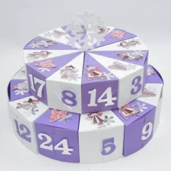 Adventskalender|Paper Candy Adventskalender Torte Duo Color