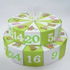 Adventskalender|Paper Candy Adventskalender Torte Duo Color