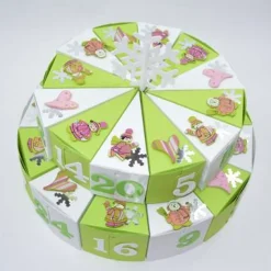 Adventskalender|Paper Candy Adventskalender Torte Duo Color
