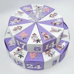 Adventskalender|Paper Candy Adventskalender Torte Duo Color