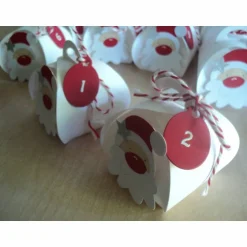 Sale Adventskalender Weihnachtsmann Weihnachtskalender Kinder Zierschachteln Boxen Schachteln zum  Befüllen Junge Mädchen Adventskalender