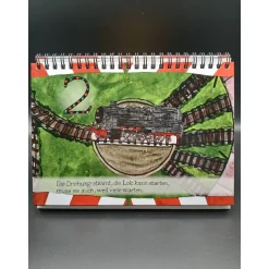 Adventskalender|BuntUndGroß Adventskalender 'Weihnachtszug'