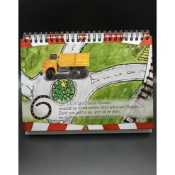 Adventskalender|BuntUndGroß Adventskalender 'Weihnachtszug'