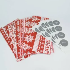 Adventskalender “Weihnachten Rot" Adventskalender