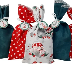 Sale Adventskalender "Wichtel", 24 Adventskalender Säckchen zum Selbstbefüllen Adventskalender