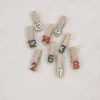 Online Adventskalendersäckchen | Säckchen aus Stoff |  Adventskalender zum befüllen | Weihnachtskalender Adventskalender
