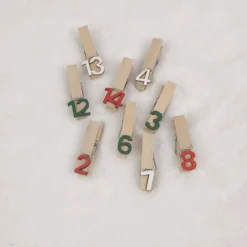 Online Adventskalendersäckchen | Säckchen aus Stoff |  Adventskalender zum befüllen | Weihnachtskalender Adventskalender
