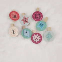Online Adventskalendersäckchen | Säckchen aus Stoff |  Adventskalender zum befüllen | Weihnachtskalender Adventskalender