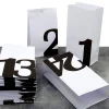 Adventskalender-Tüten zum Befüllen – 24 handgemachte Papiertüten mit großen Zahlen Adventskalender