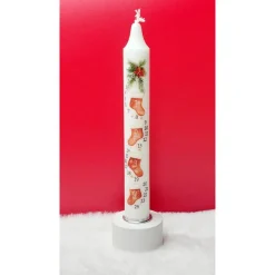 Outlet Adventskerze mit Datum | Weihnachtskerze zum Herunterbrennen | Adventskalender Kerze | Weihnachtsdeko | Geschenkidee Kerzen & Beleuchtung