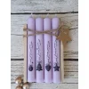 Best Adventskerzen im 4er Set mit Beschriftung ~ Stabkerzen ~ Weihnachten ~ Advent Geschenkverpackungen