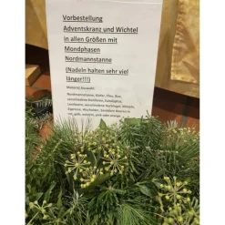 Best Adventskranz frischer Kranz Naturkranz Adventskränze