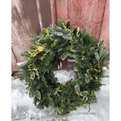Best Adventskranz frischer Kranz Naturkranz Adventskränze