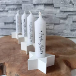 Adventskränze|Kreativkeller Adventskranz klein – Moderner Mini Adventskranz to Go aus Raysin, handgefertigt & individuell