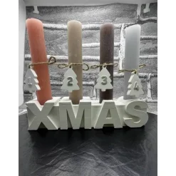 Adventskränze|Martinas Bastelei Adventskranz mal anders | XMAS | mit Kerzen | Advent