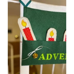 Adventskränze|Micha-myshop Adventskranz schwarz, Kerzenplakat