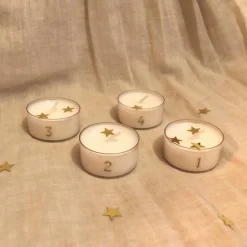Clearance Adventslichter • Mini-Adventskranz zum Verschenken Adventskalender Weihnachten Adventskränze