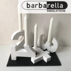 Adventszahlen - wunderschön zum selber gestalten Adventskränze