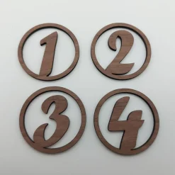 Adventskranz Zahlen|to.bee.crafted Adventszahlen 4er Satz, 1 2 3 4, Adventskranz, Weihnachten, Dekoration, Weihnachtsdeko, Merry Christmas,lasergeschnitten