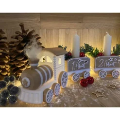Adventszug - Weihnachten Adventskränze