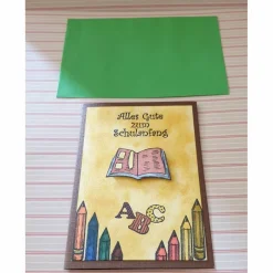 Glückwunschkarten|Teufelinchens_Ideen_Shop Alles Gute zum Schulanfang - Grußkarte