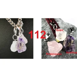 Anhänger für Charivari aus Edelstahl und Stein, Trachtenschmuck Trachtenschmuck