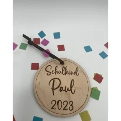 Best Anhänger Holz Schultüte / Schulanfang / personalisiert Kinder Schultüten