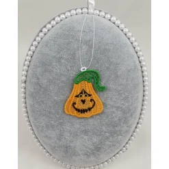 Deko Halloween|Nährebell Anhänger Kürbis