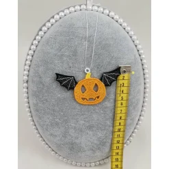 Deko Halloween|Nährebell Anhänger Kürbis mit Flügeln