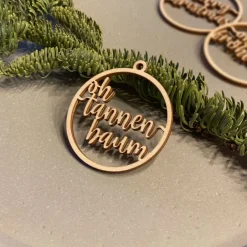 Clearance Anhänger "oh tannenbaum" Geschenkeanhänger