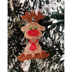 Anhänger Rentier Baumschmuck