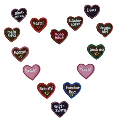 New Anstecker mit Spruch Braut -  Namensschild Herz personalisiert Button Brosche Accessoires
