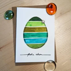 Sale Aquarell-Osterkarte 