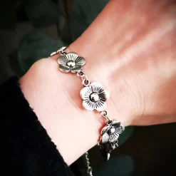Trachtenschmuck|Tinas Schmucktruhe Armband Blume, Trachtenschmuck, Dirndlschmuck