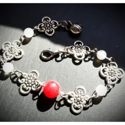 Trachtenschmuck|Tinas Schmucktruhe Armband mit Jadeperlen, Vintage-Stil, Damenarmband, Armschmuck**Wiesn*121