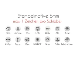 Best Armband personalisiert mit Gravur handgestempelt, Kommunion, Konfirmation, Firmung, Glücksbringer, Andenken Schmuck